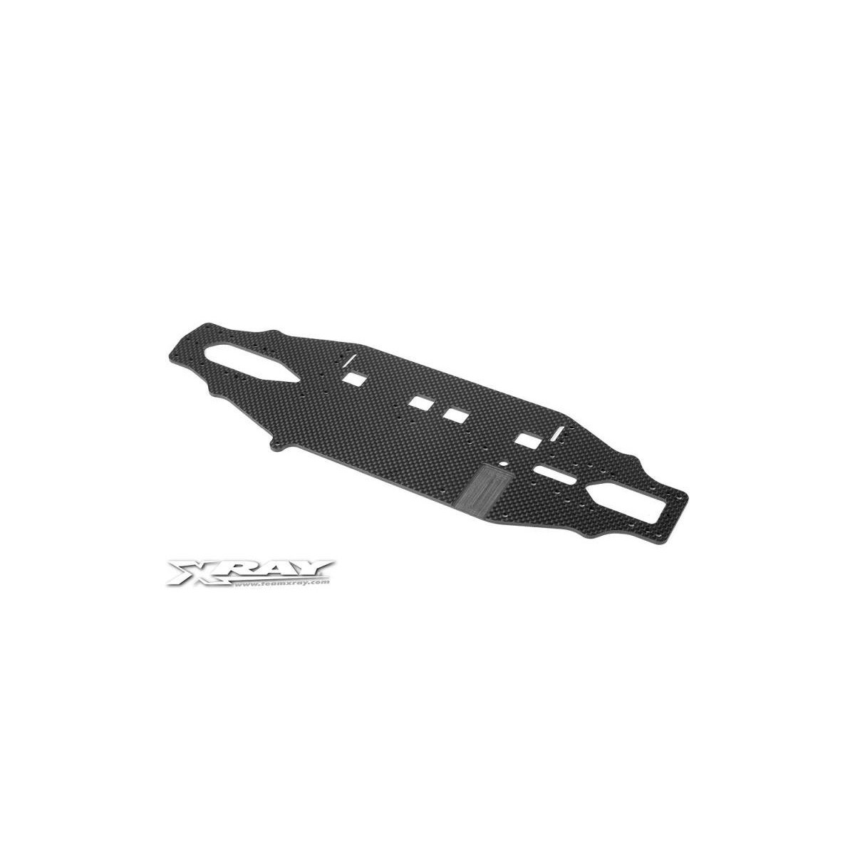 Xray T3 12 Chassis 2,5mm, Kohlefaser XRA-301132