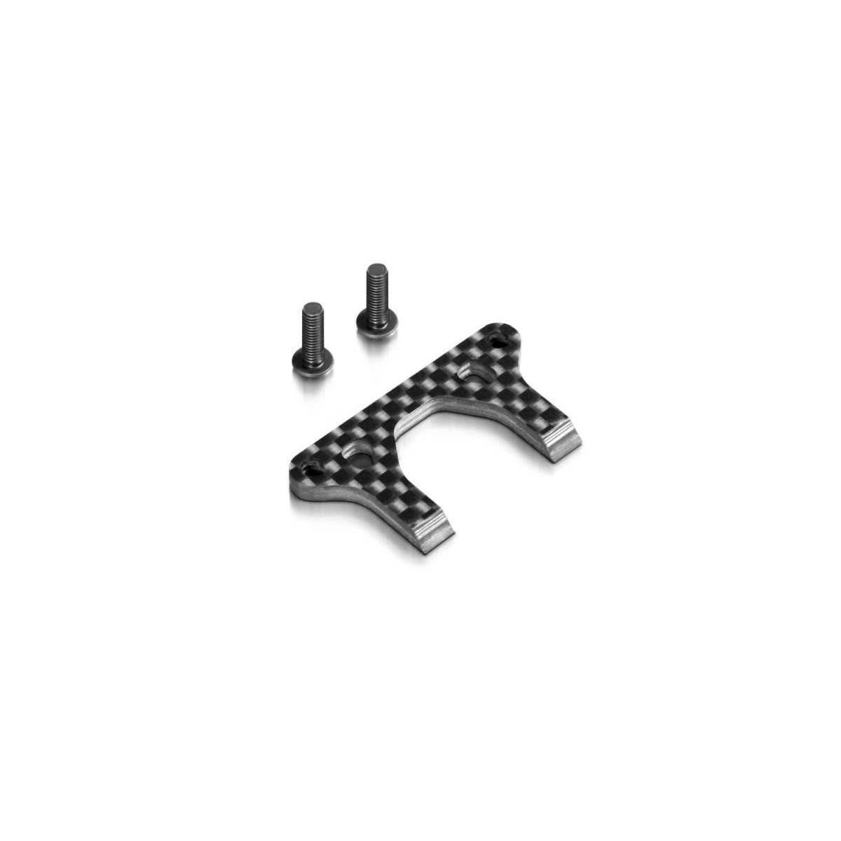 Xray T4 20 Graphite Remmer Halter oben 3.0mm XRA-301208