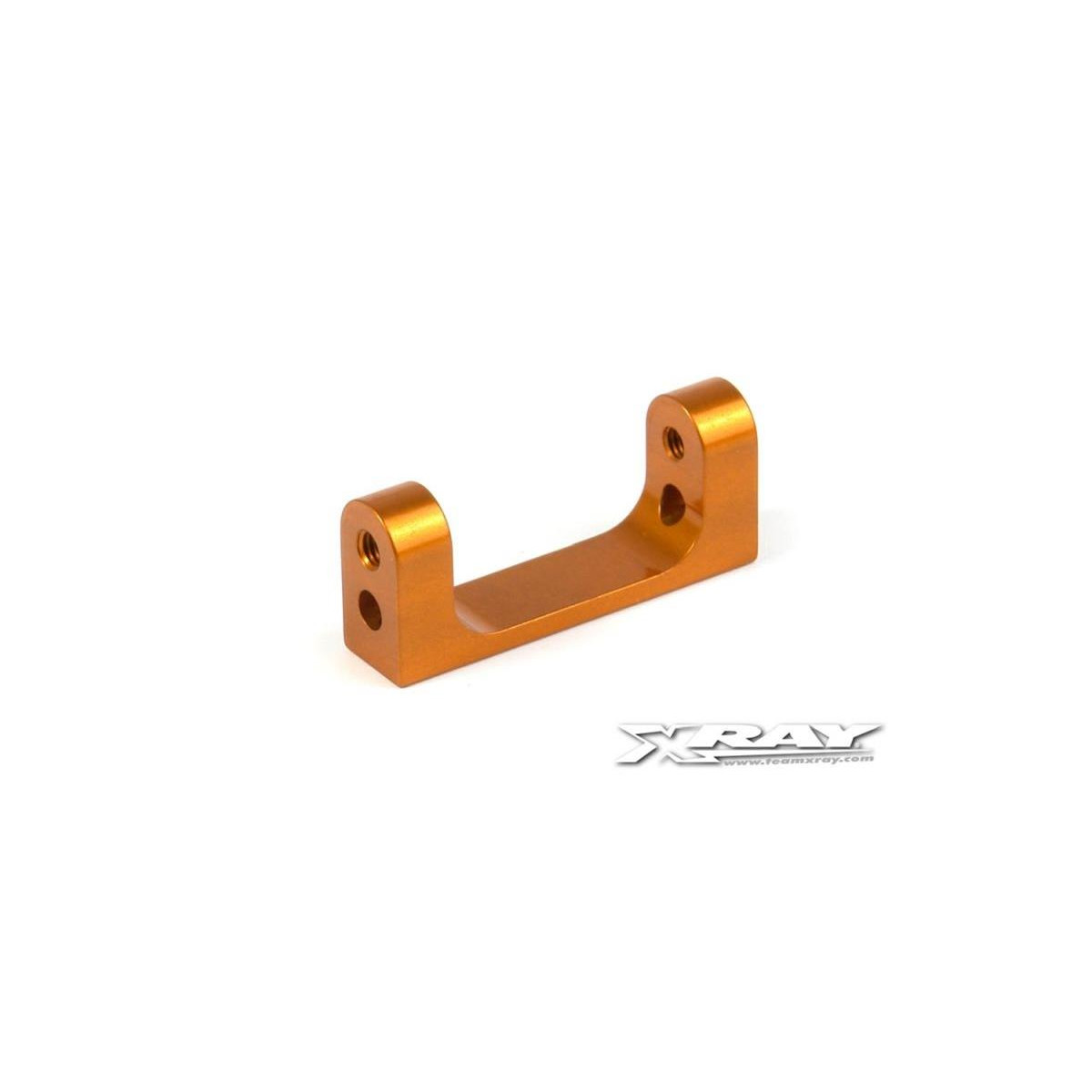 Xray T4 Differenzialträgerhalter hinten Alu - Orange...