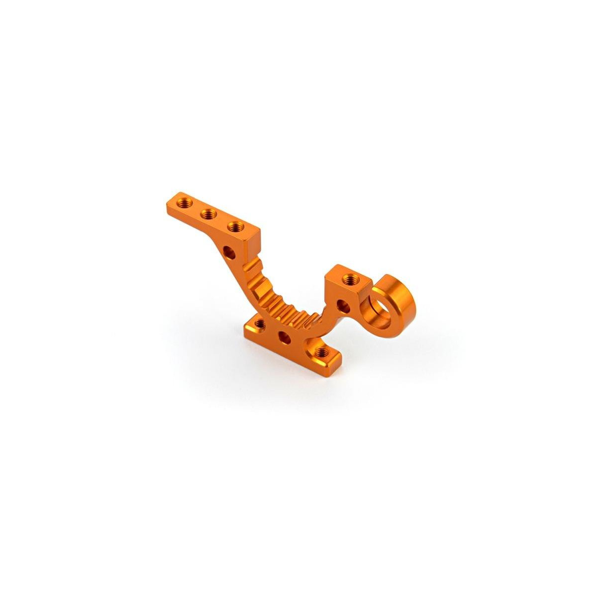 Xray T419 Alu Bulkhead unten - ORANGE XRA-302762-O