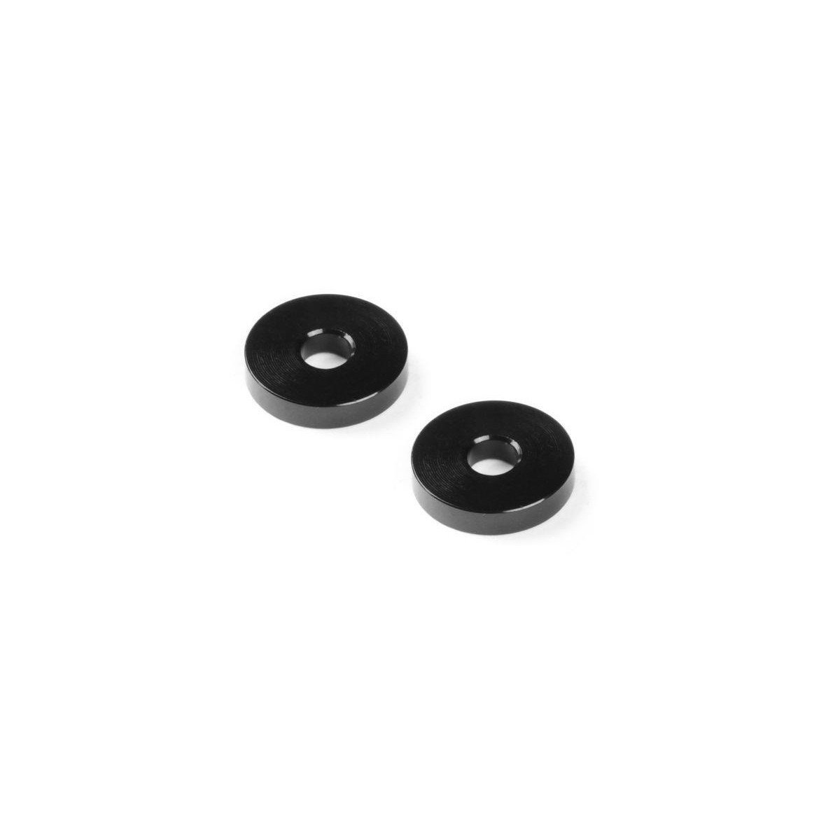 Xray ALU SHIM 3x10x2.0MM - schwarz (2) XRA-303116-K