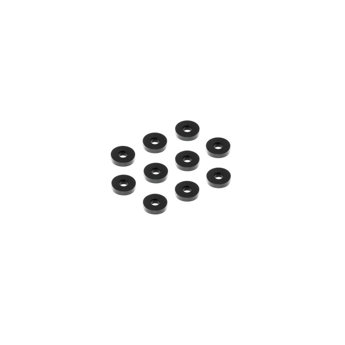 Xray Alu Shim 3x9x2.0mm - schwarz (10) XRA-303119-K