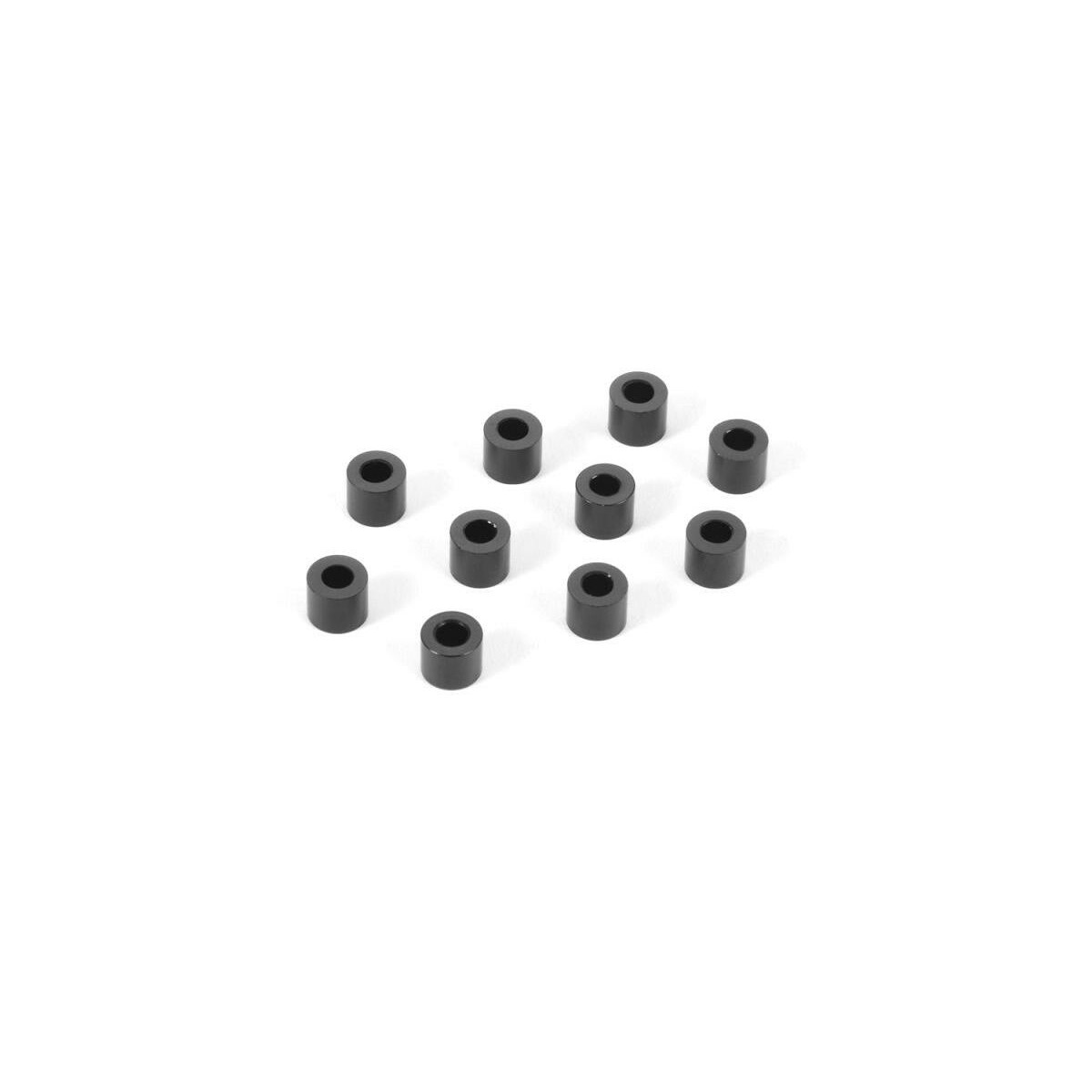 Xray Alu Shim 3x6x5.0mm - schwarz (10) XRA-303126-K