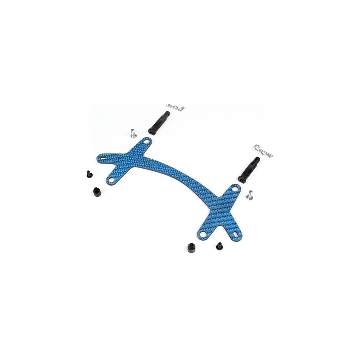 Xray Stickpackbefestigung 1:12, Kohlefaser XRA-306179