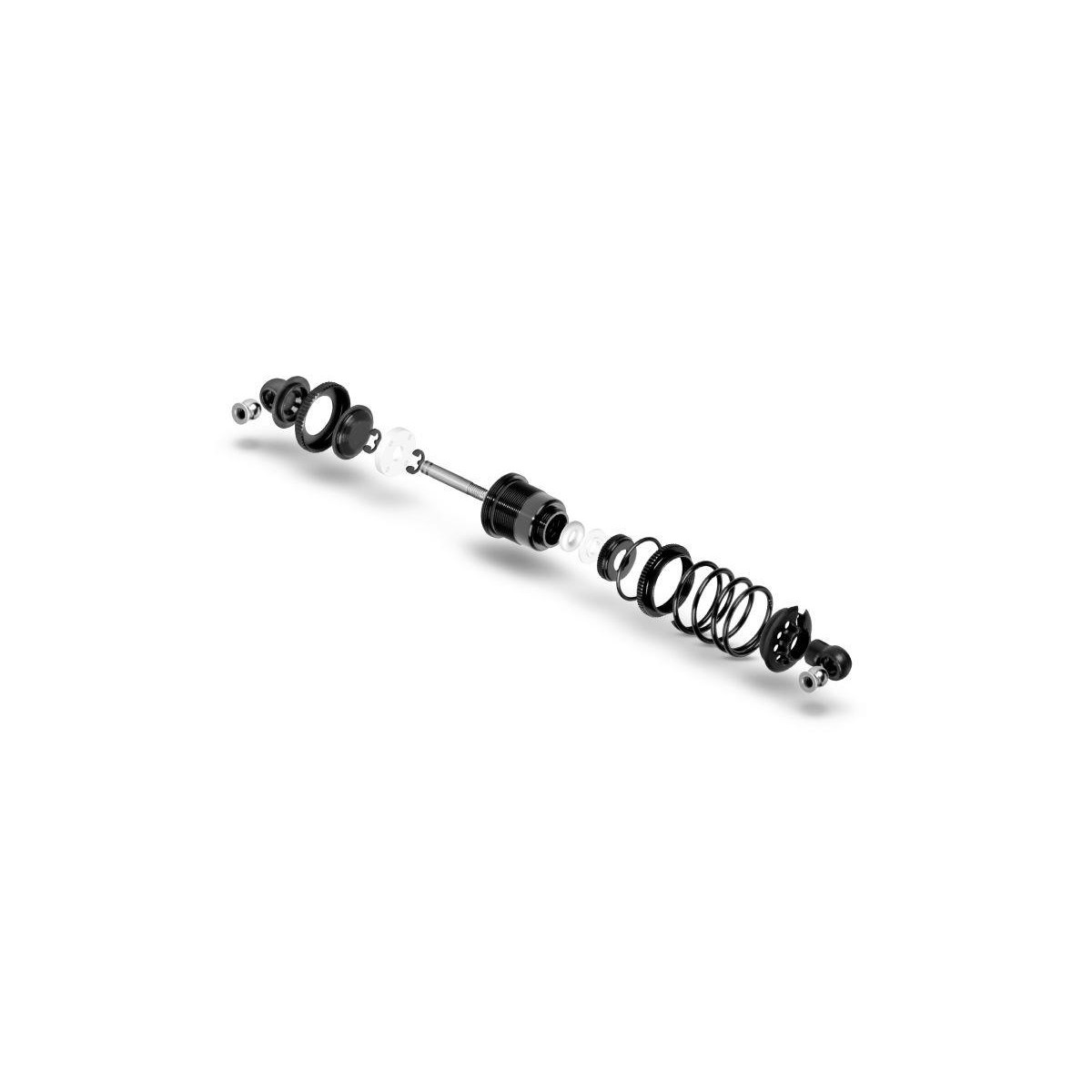 Xray XLP ALU SHOCK ABSORBER-SET - BLACK (2) XRA-308309-K