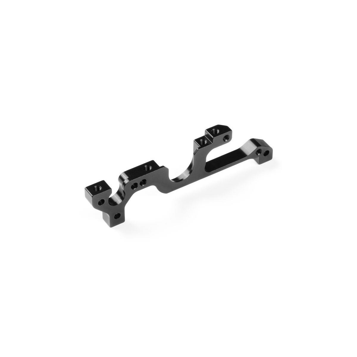 Xray ALU LOWER BULKHEAD FRONT - LEFT - BLACK - SWISS 7075...