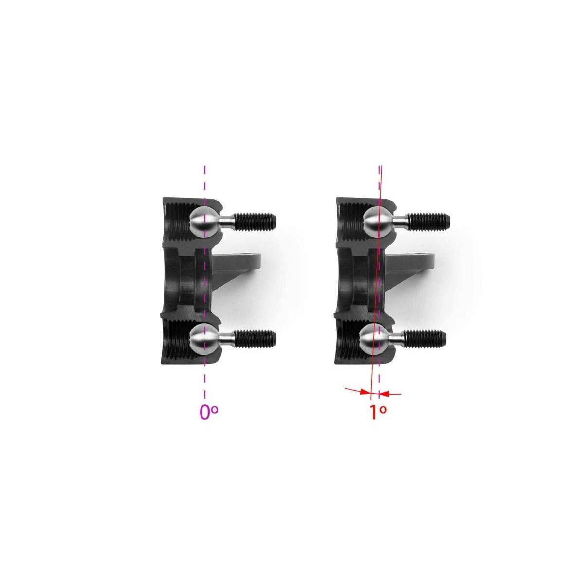 Xray Achsschenkel , rechts 1 Grad XRA-332211