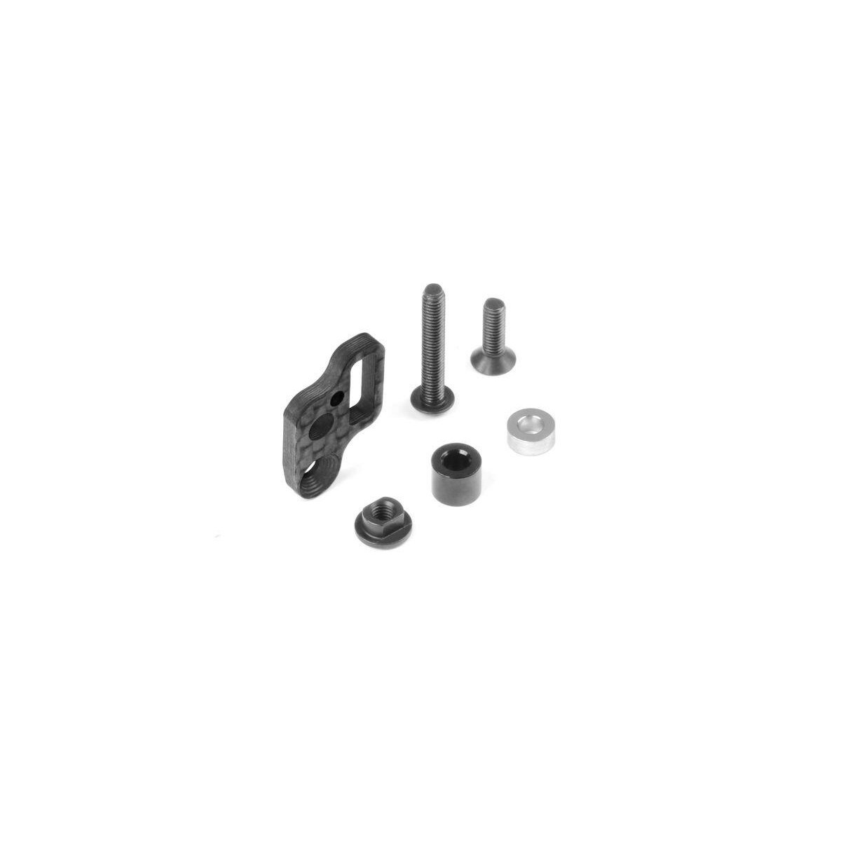 Xray RX8E GRAPHITE BELT TENSIONER HOLDER XRA-343078