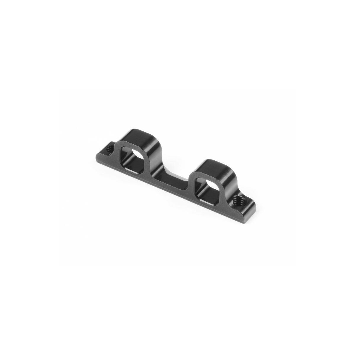 Xray ALU REAR LOWER SUSPENSION HOLDER FRONT RF BLACK 7075...