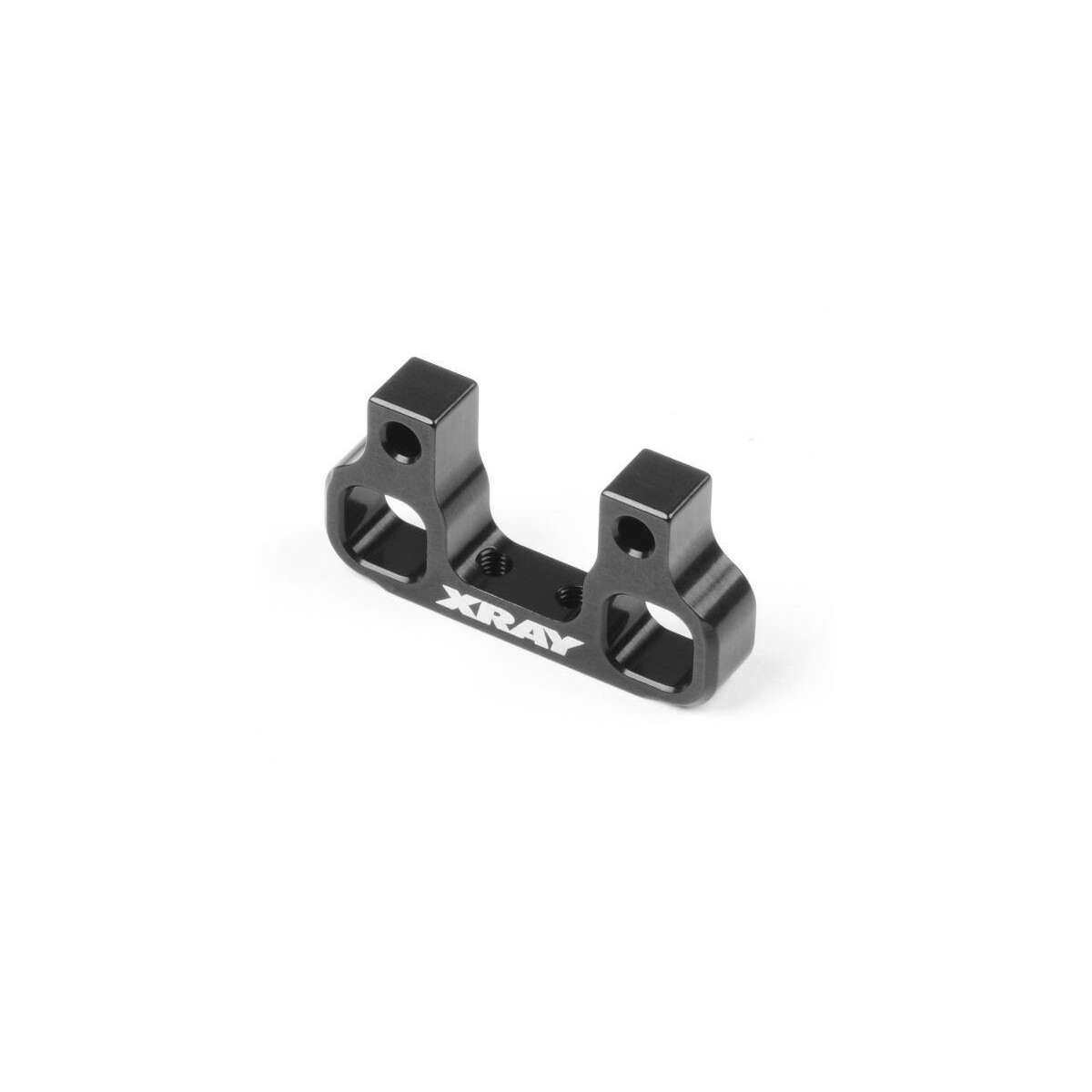 Xray ALU REAR LOWER SUSPENSION HOLDER REAR RR BLACK 7075...