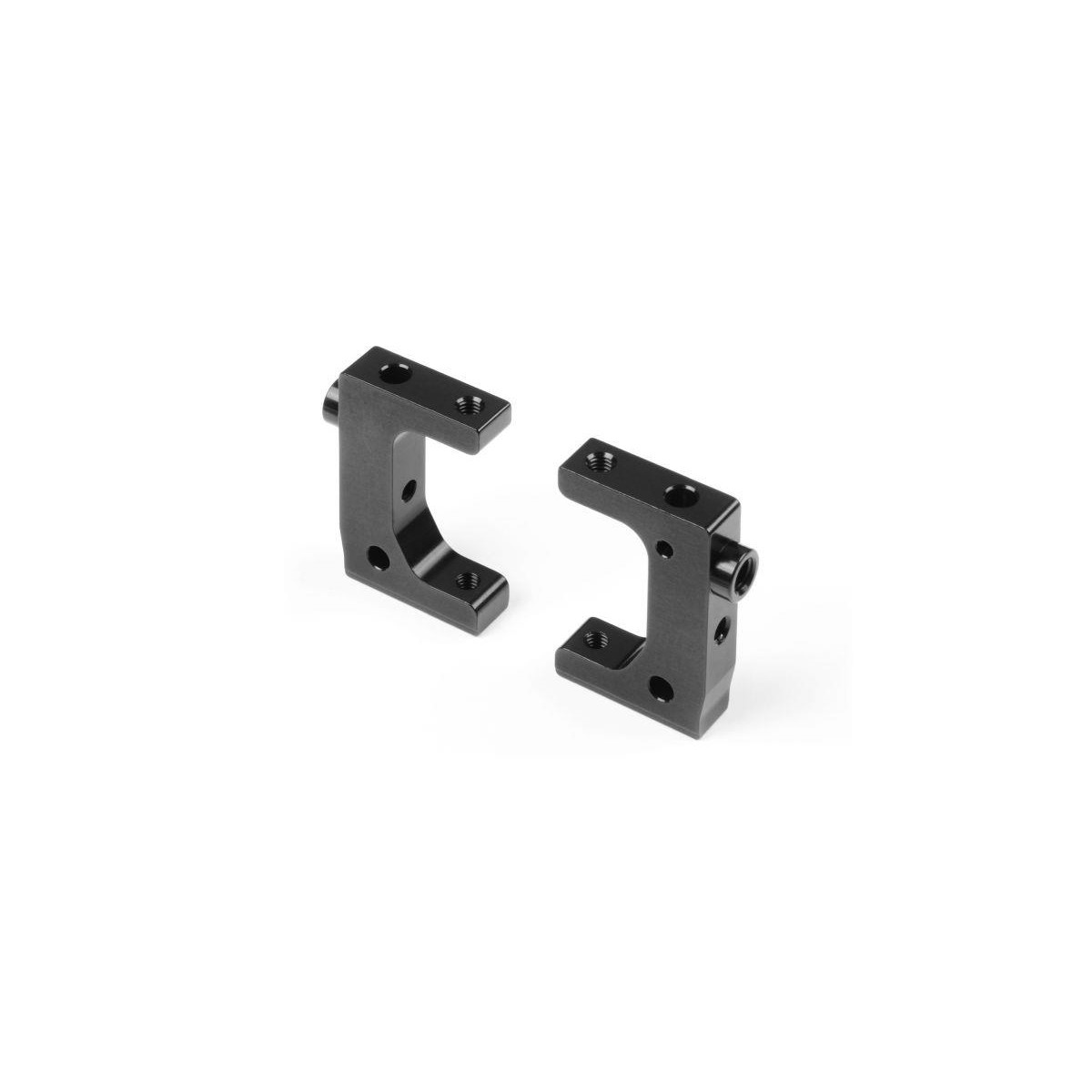 Xray ALU RADIO PLATE MOUNT - BLACK - SWISS 7075 T6 (2)...