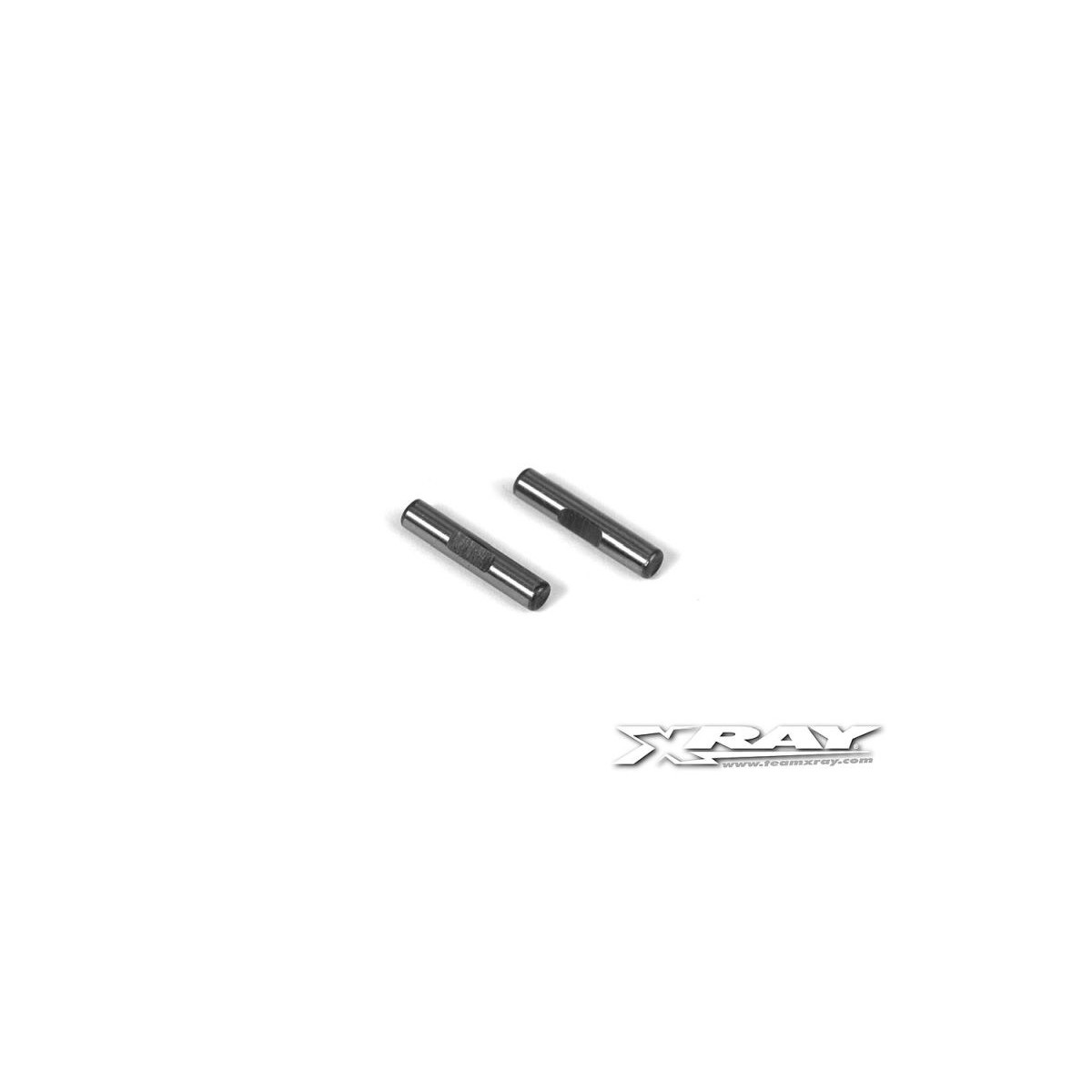 Xray Pin mit Flat Spot 2,5x12,8 (2) XRA-355291