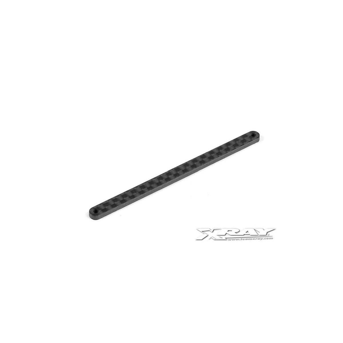 Xray X10 Abstandshalter vorne - GRAPHITE 2.0MM XRA-371085