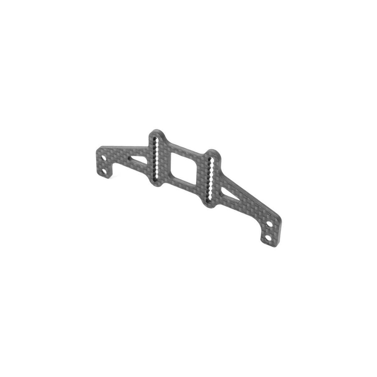 Xray X124 GRAPHITE REAR WING MOUNT 2.5MM XRA-373053