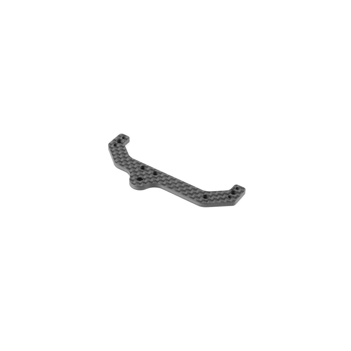 Xray X124 REAR POD UPPER PLATE - GRAPHITE 2.5MM XRA-373557