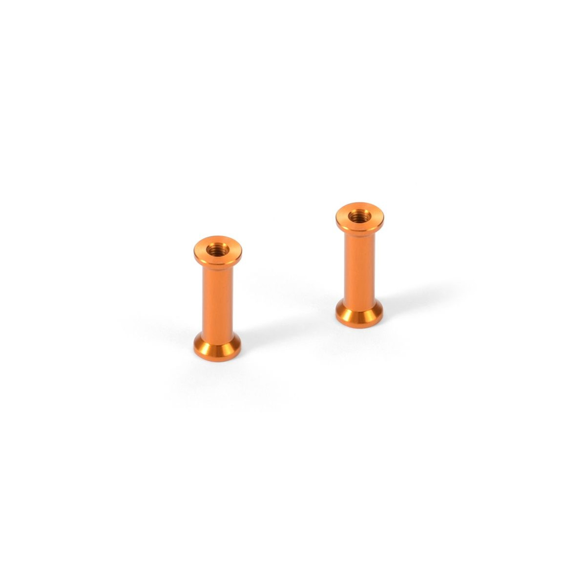 Xray Alu Befestigung 18.0mm - Orange (2) XRA-376365-O