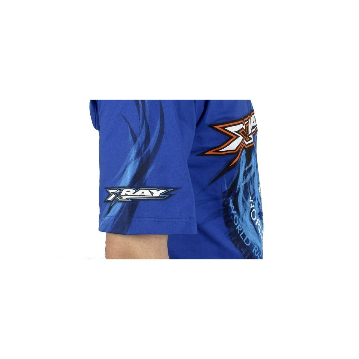 Xray TEAM T-SHIRT - Blau (XXL) XRA-395016XXL