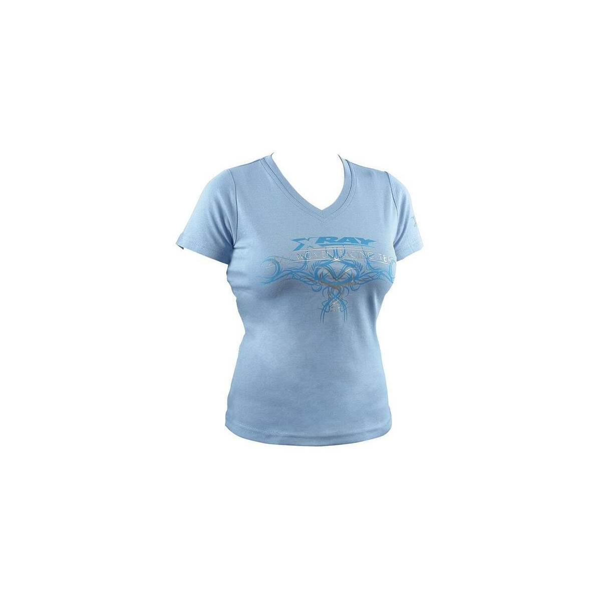 Xray TEAM LADY T-SHIRT - Hellblau (L) XRA-395031L