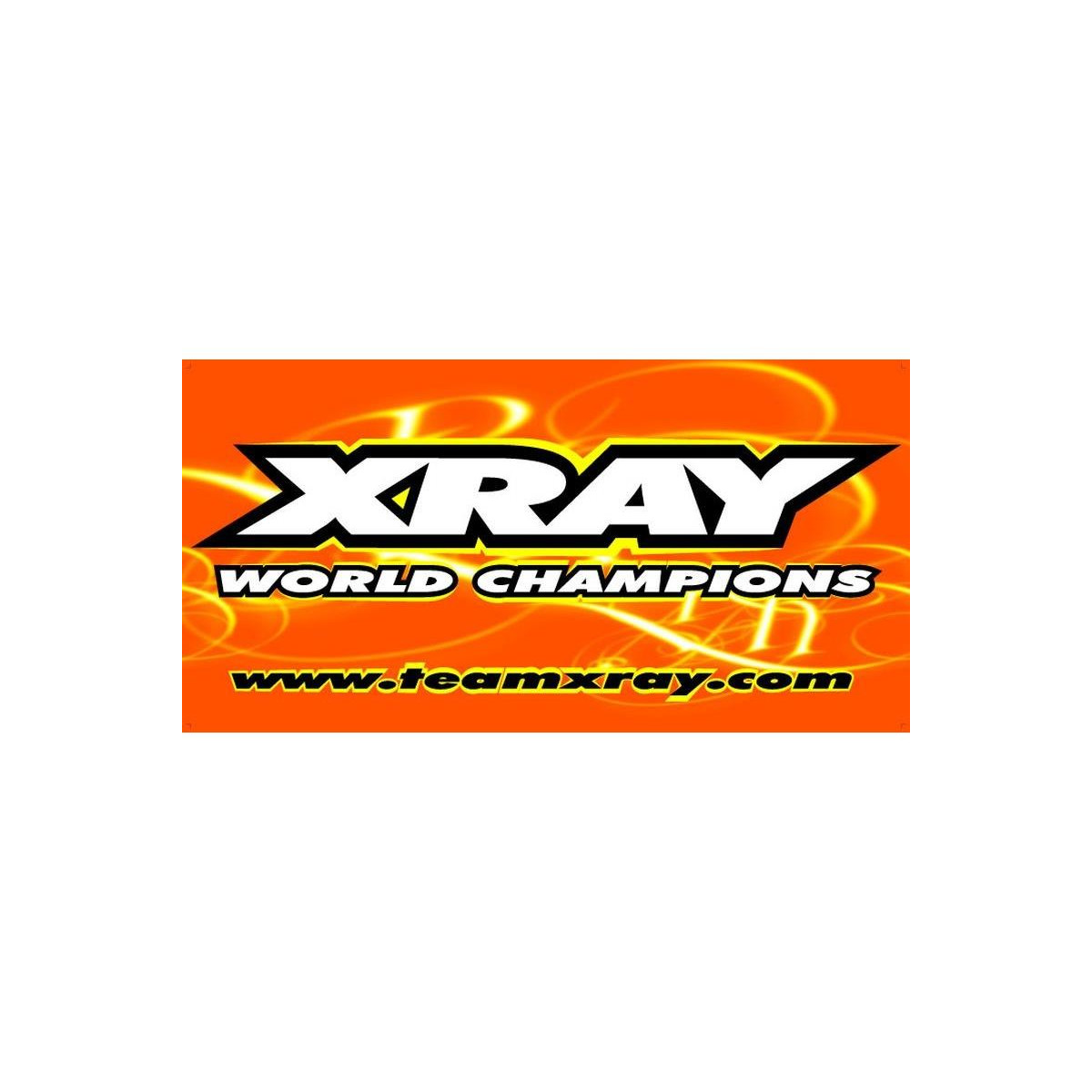 Xray OUTDOOR/INDOOR FABRIK BANNER 2000x1000 - ORANGE...