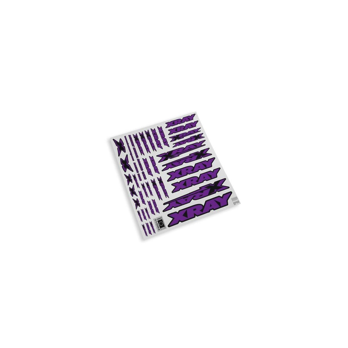 Xray Karosserieaufkleber - Purple XRA-397313