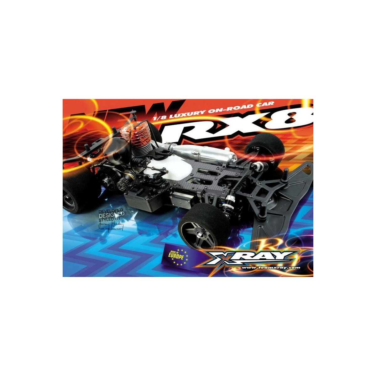 Xray SHOP PROMO PANEL RX8 XRA-397522