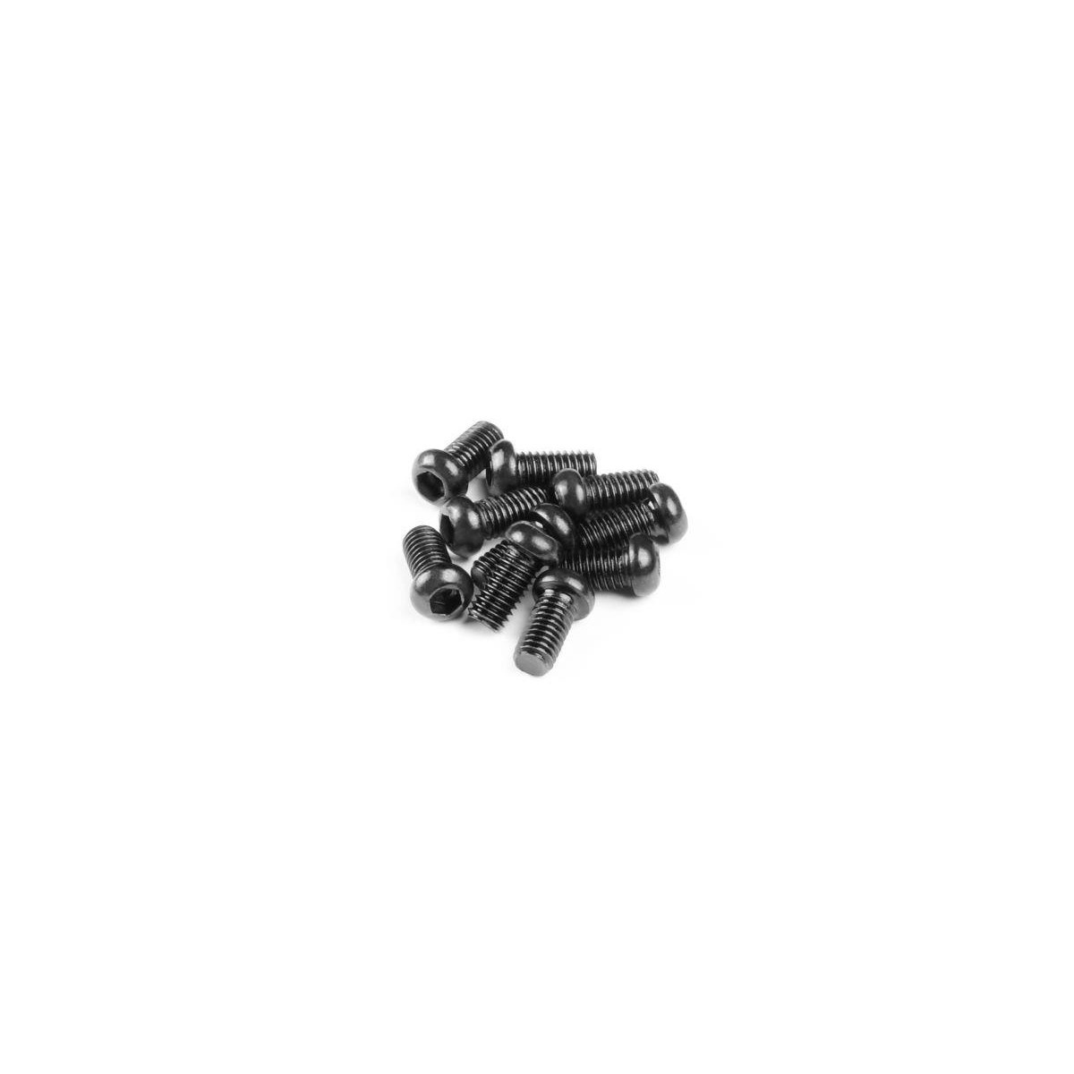 Xray HEX SCREW SH M3x6 SMALL HEAD  (10) XRA-902307