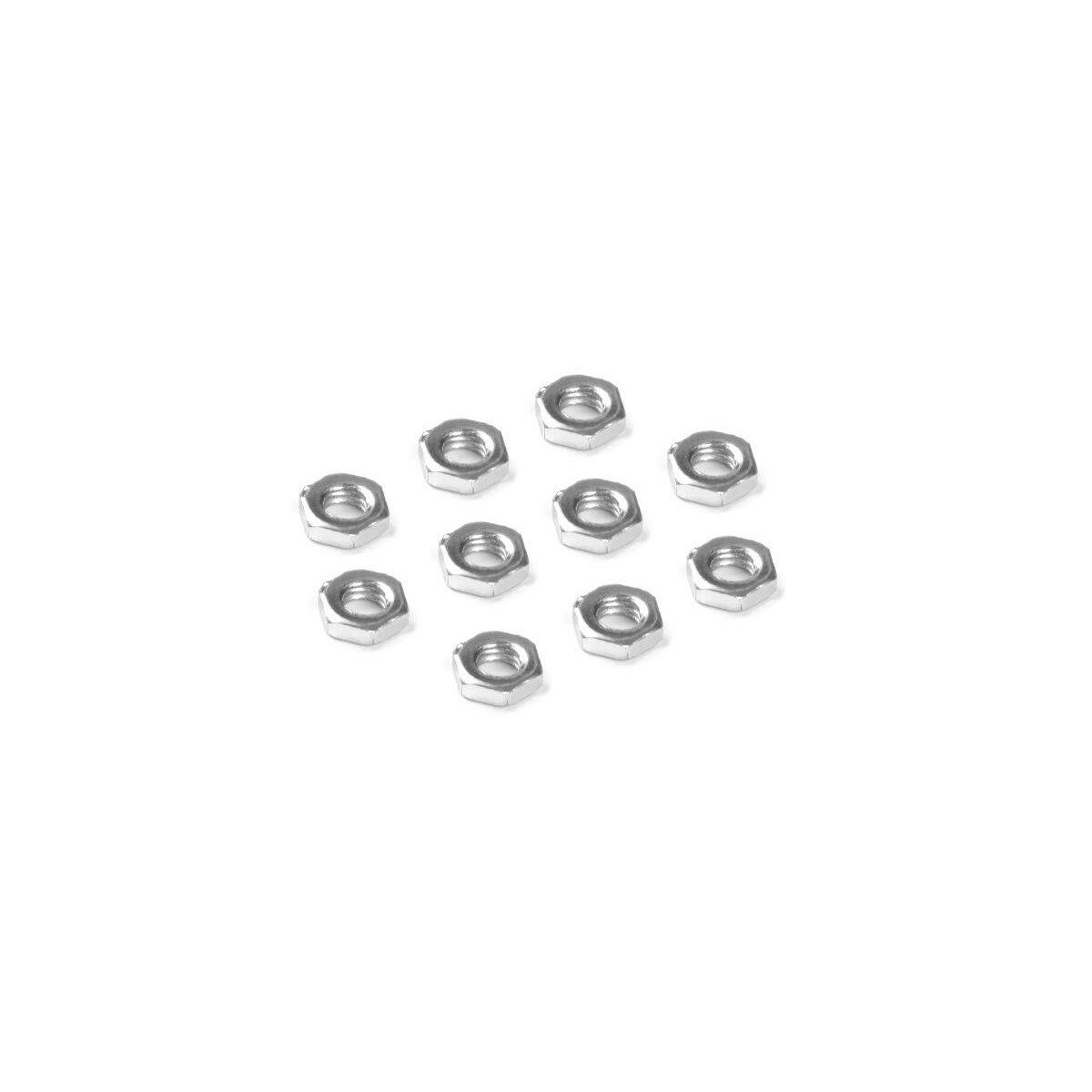 Xray NUT M3 - THIN (10) XRA-960033