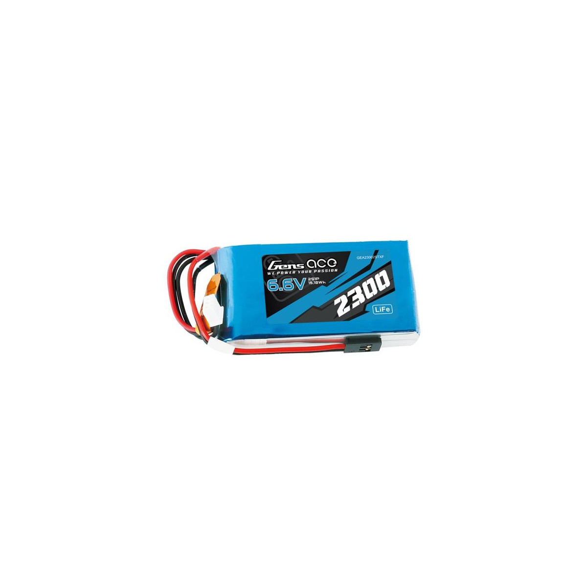 Gens ace 2300mAh 6.6V 2S1P Li-Fe Batterie für Sender