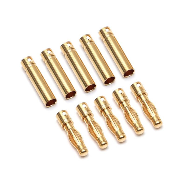 4mm Gold Banana Bullet Plug Male & Female (10pc) - Speedshop24 your m ...