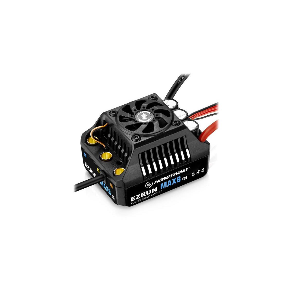 Hobbywing Ezrun MAX6 G2 Regler 200 Amp, 3-8s LiPo, BEC 8A...