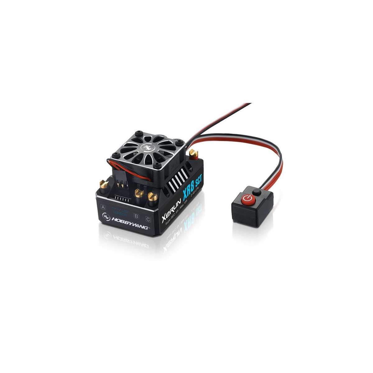 Hobbywing Xerun XR8 SCT Brushless Regler 140A, 2-4s LiPo,...