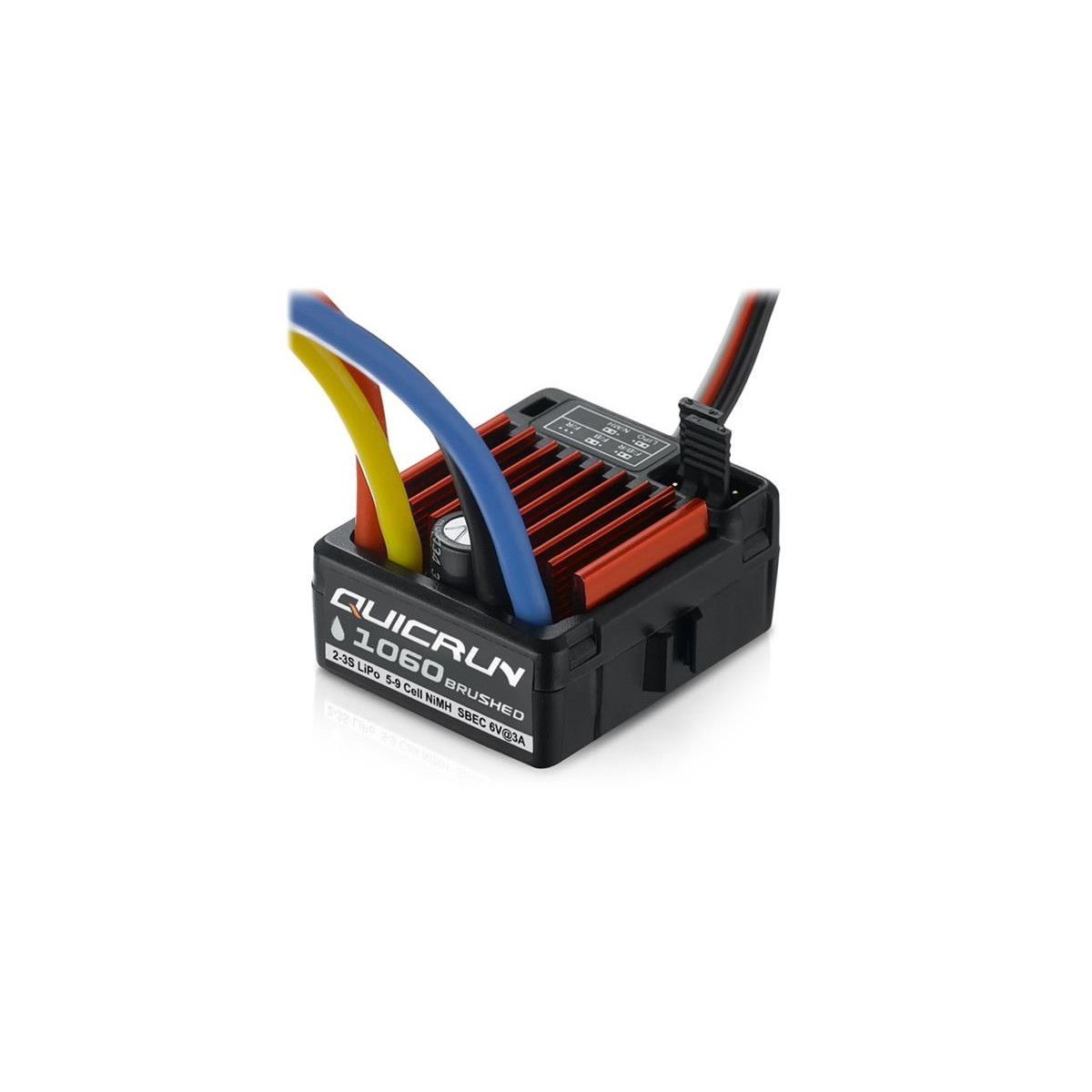 QuicRun 1060 Brushed ESC T-Plug 60A for 1:10