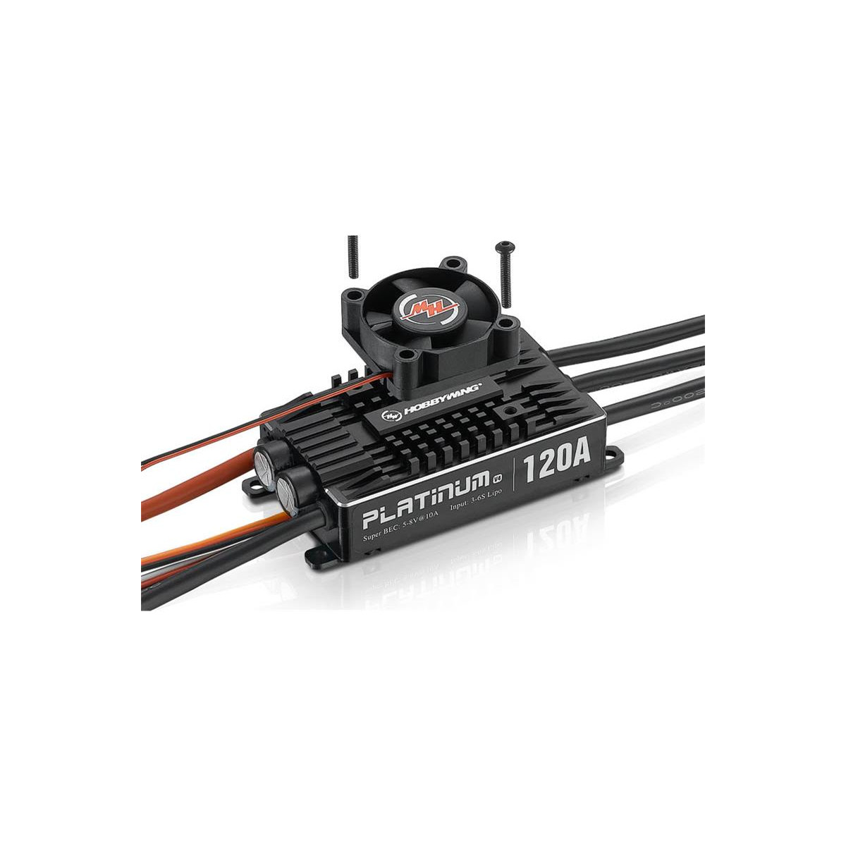 Hobbywing Platinum Pro 120A Regler V4 3-6s, 10A BEC...