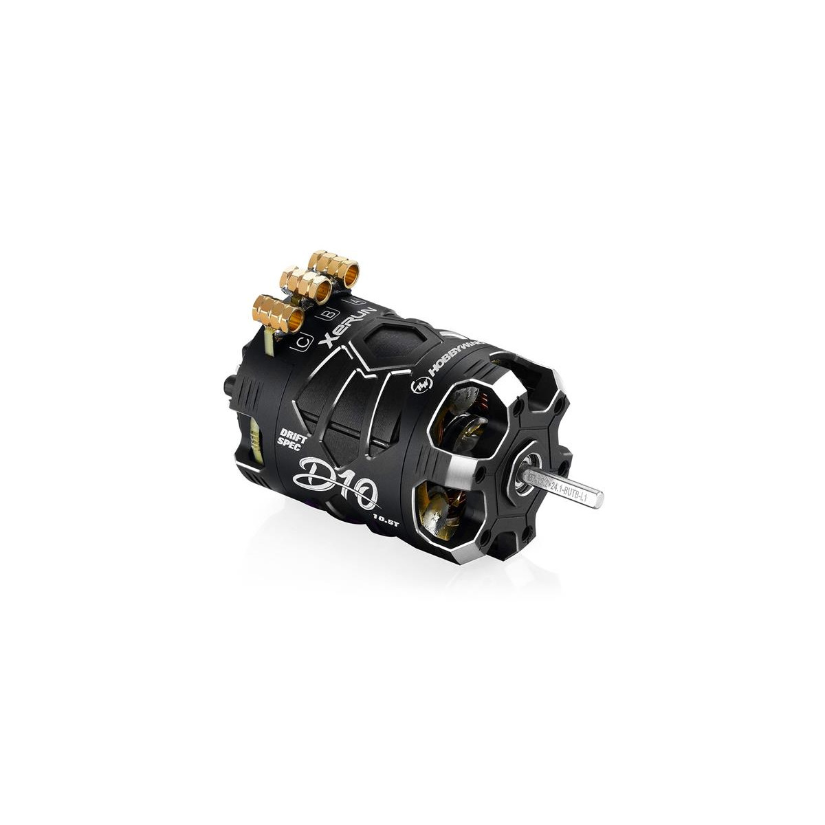 Xerun D10 Brushless Drift Motor 10.5T Black