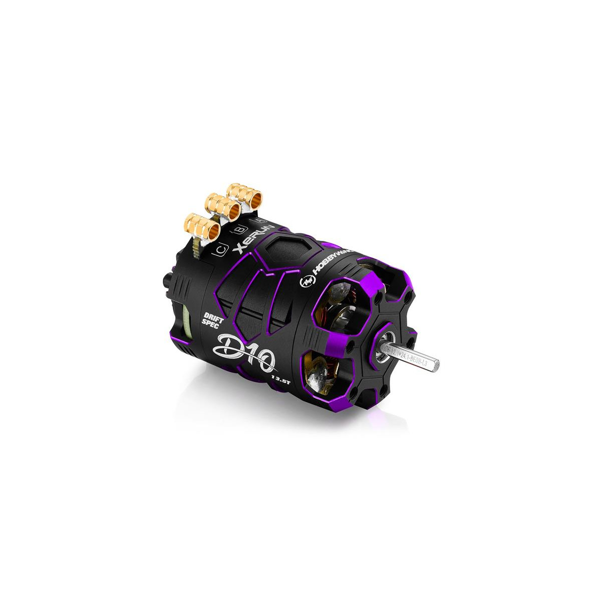 Hobbywing Xerun D10 Brushless Drift Motor 13.5T Violett...