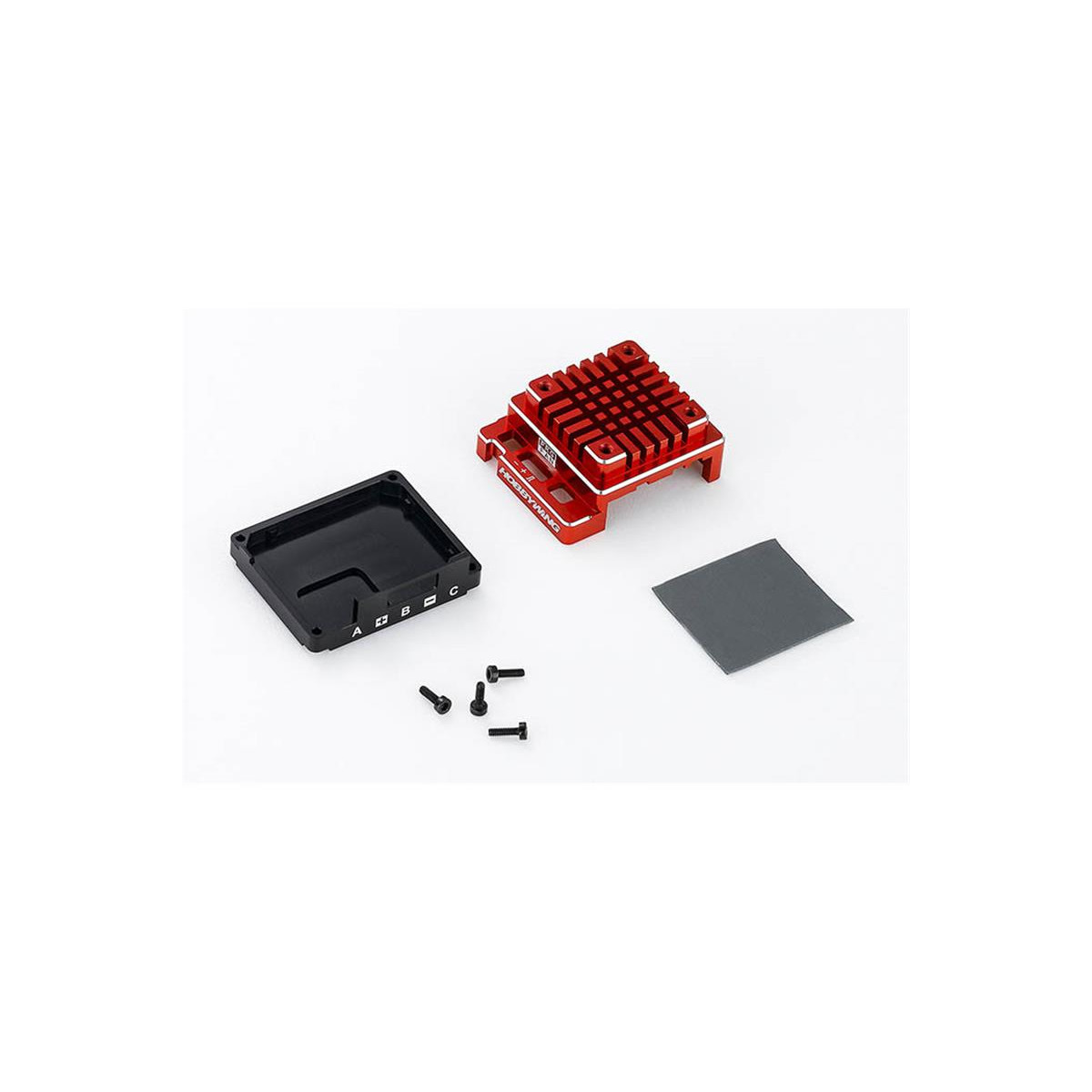 Spare Aluminium Case Set for X120A V3.1 Red