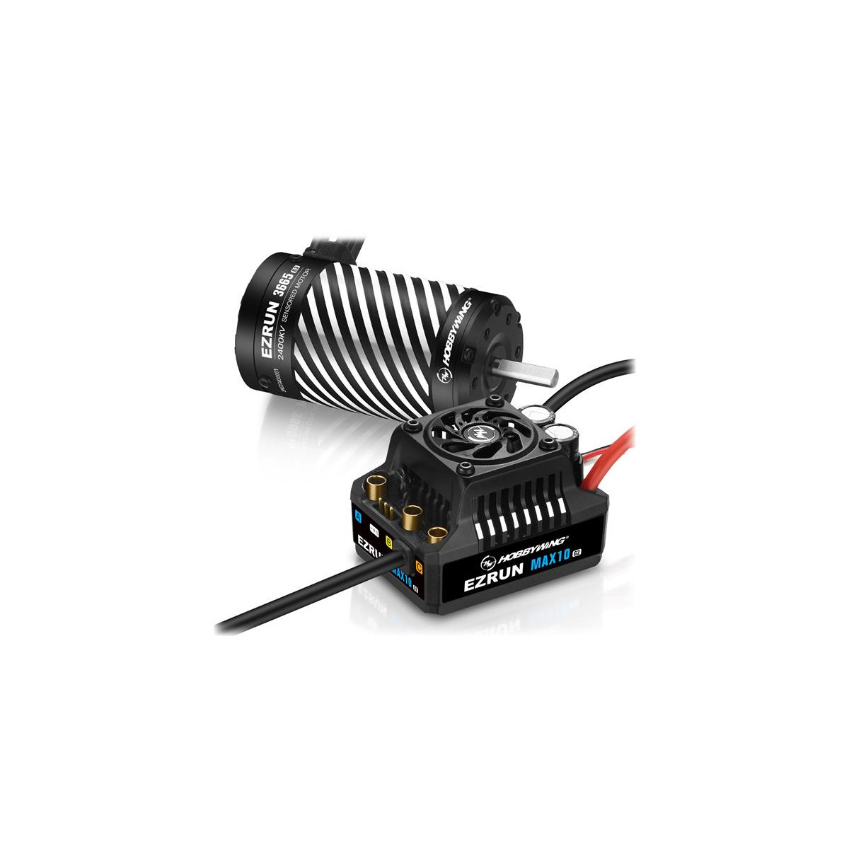 Hobbywing Ezrun MAX10 G2 140A Combo mit 3665SD-2400kV 5mm...