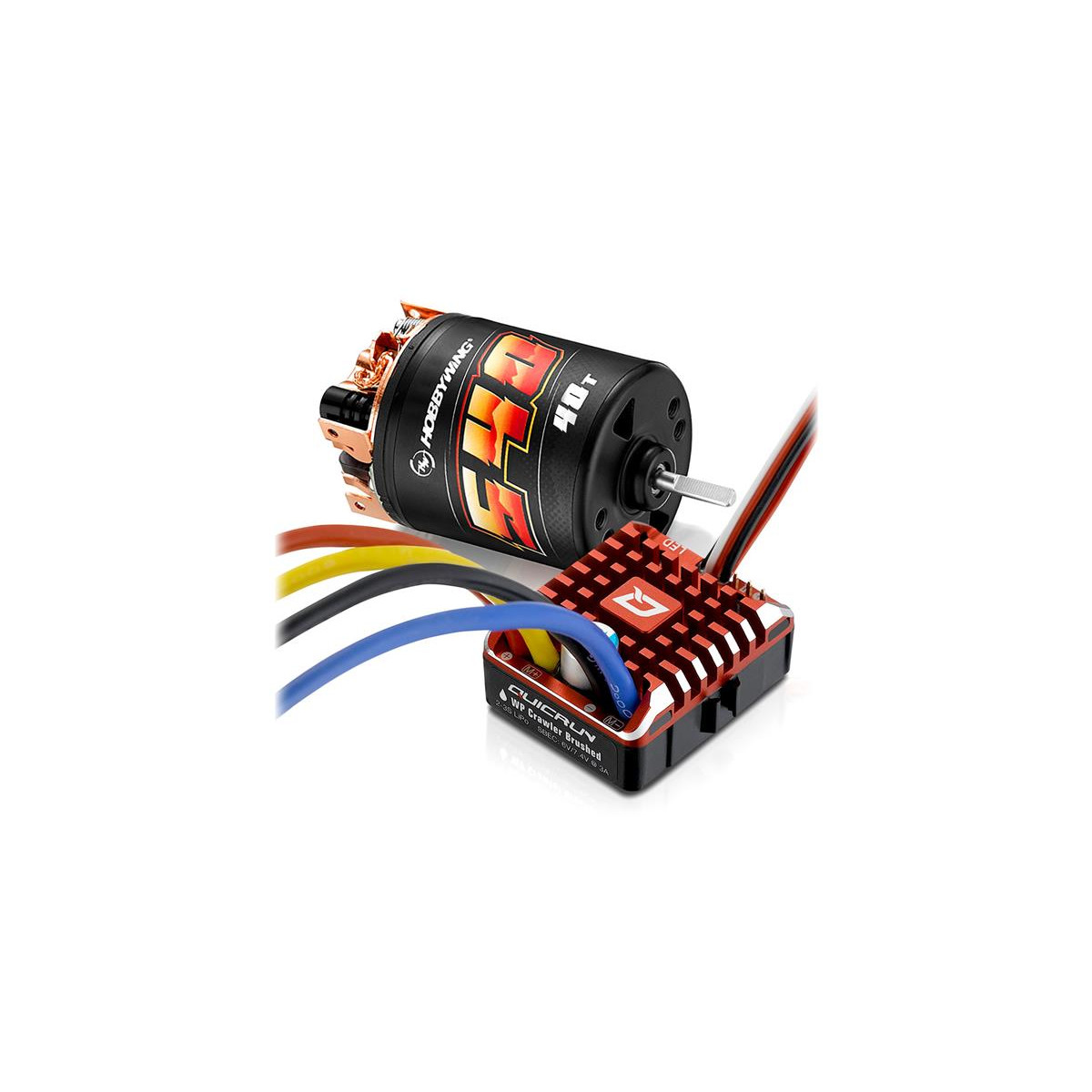 Hobbywing Quicrun Brushed WP1080 Combo 540 40 Turn...