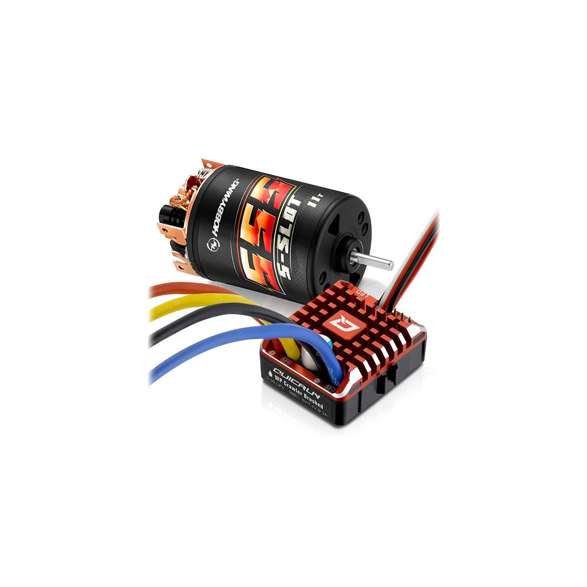 Hobbywing Quicrun Brushed WP1080 Combo 555 11 Turn...