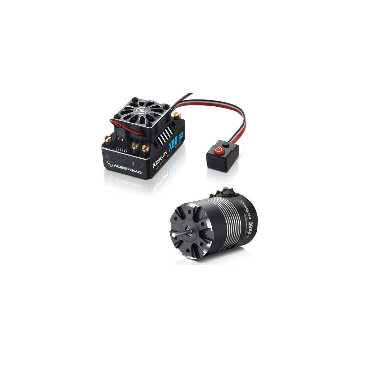 Xerun XR8 SCT Combo and 3652-5100kV (5mm Shaft) for 1:10 4WD