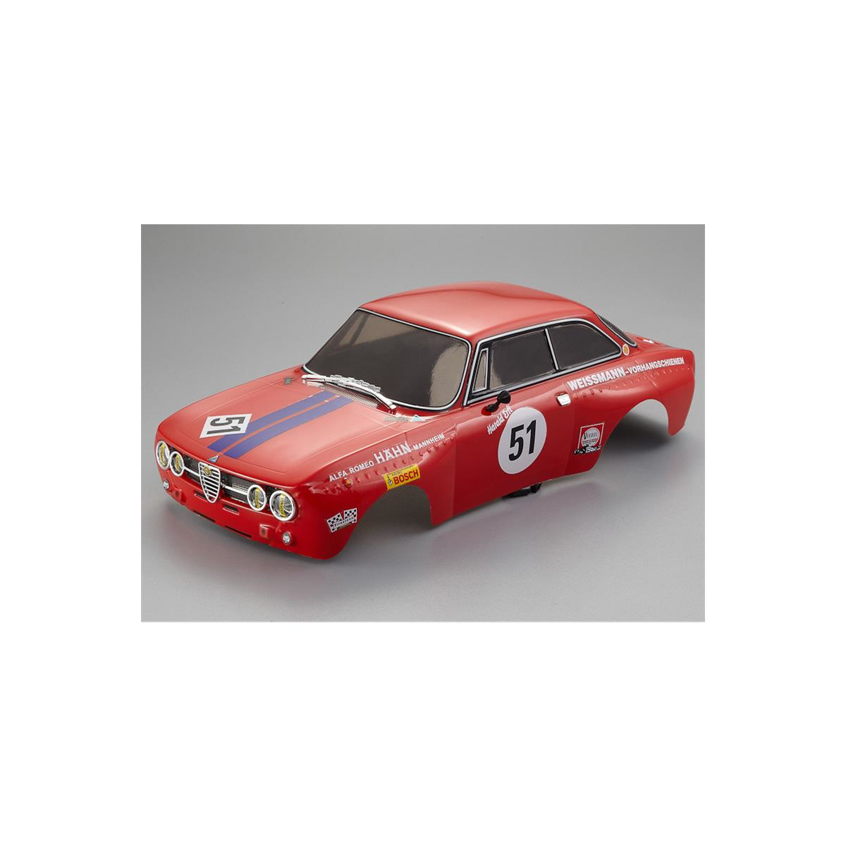 Killerbody Alfa Romeo 2000 GTAm Karosserie Rot 195mm RTU...