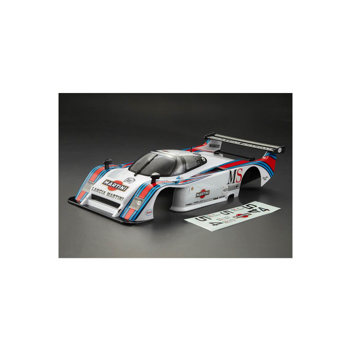 Killerbody Lancia LC2 Rally Karosserie 1/12 Rally Dekor...