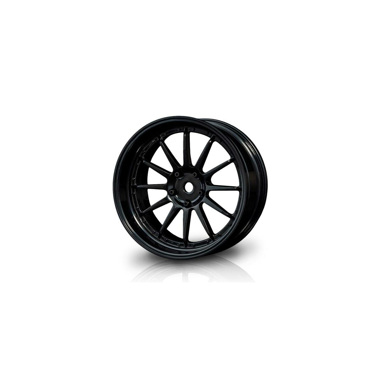 MST-Racing Drift Felge 21 Schwarz-Schwarz Offset...