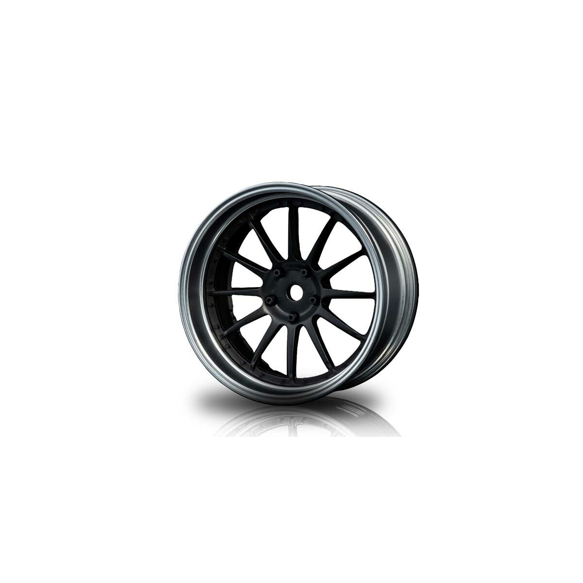 MST-Racing Drift Felge 21 Silbermatt-Schwarzmatt Offset...