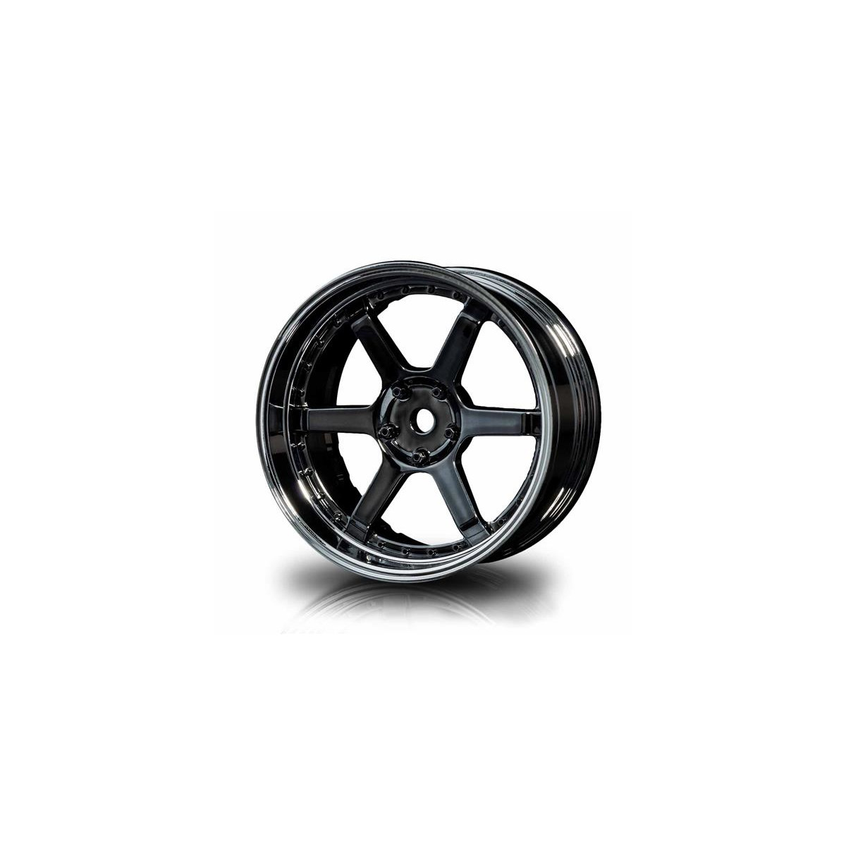 MST-Racing Drift Felge 106 Silber-Schwarzglanz Offset...