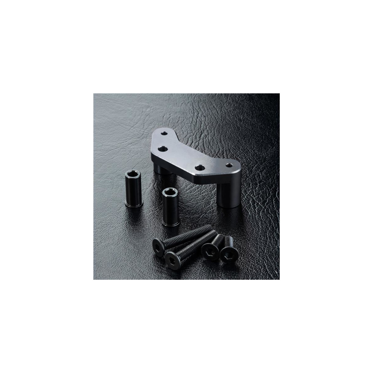 MST-Racing Alum. steering arm mount (black) MST-210588BK