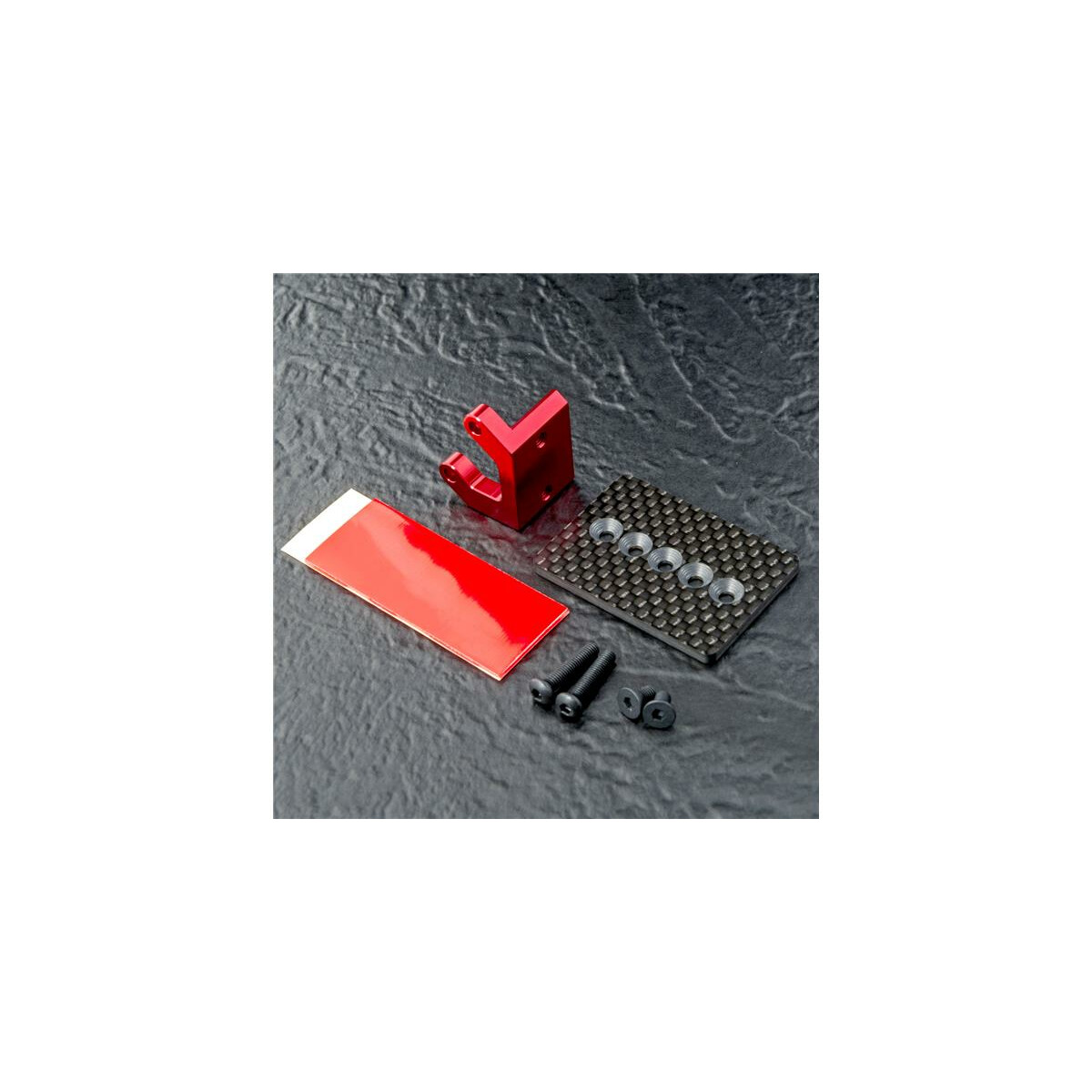 MST-Racing RMX 2.0 Alum.ESC rear moun set (red) MST-210639R