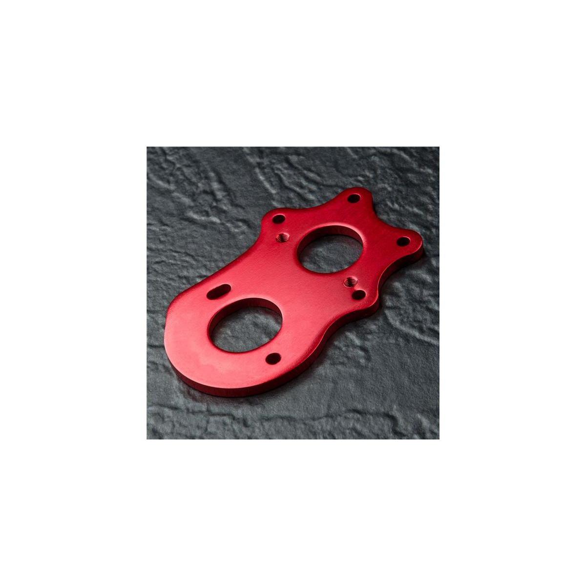 MST-Racing RMX Alum. spur gearbox motor mount (red)...