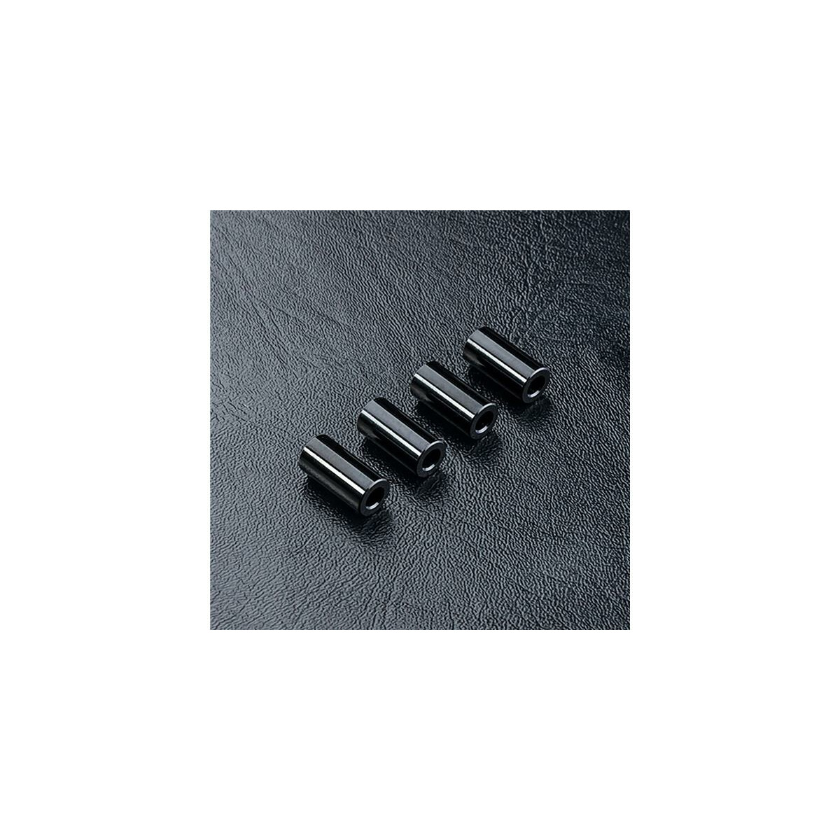 MST-Racing Distanzstück Alu schwarz 3x6x12mm CFX-W...