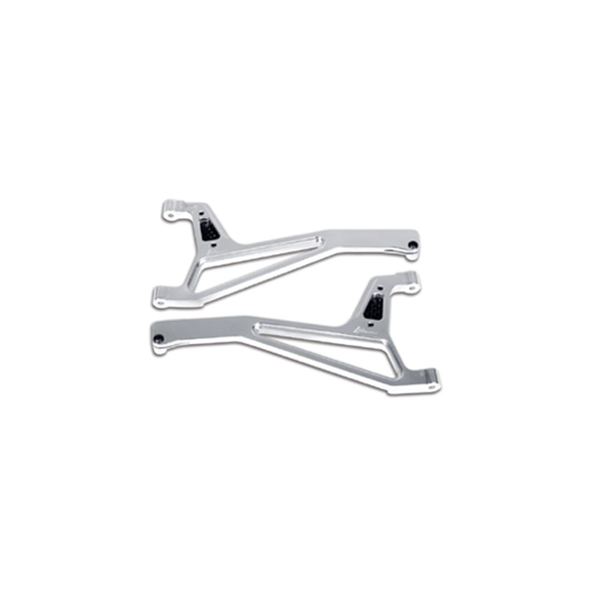 Robitronic Revo K-Silver Front Lower Alum. Arm (w/carbon...